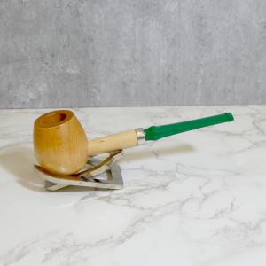 The Zenon Maple Hardwood Apple Diplomat Straight Fishtail Pipe